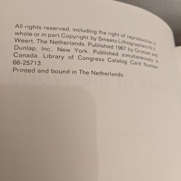 1967 Illustrated Motor Cars of the World - Picture 3 of 5